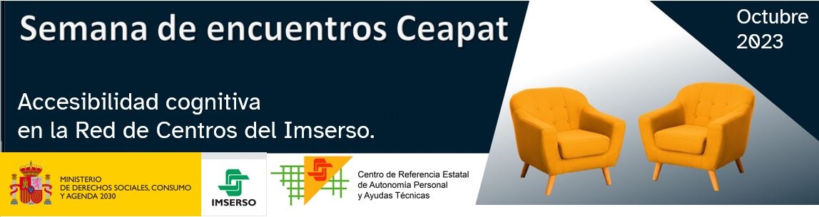 Accesibilidad cognitiva en la Red de Centros del Imserso.
