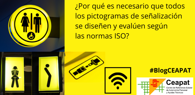 ¿Por qué es necesario que todos los pictogramas de señalización se diseñen y evalúen según las normas ISO?