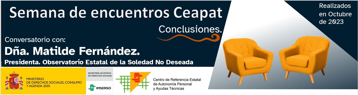 Cartel de la Semana de encuentros Ceapat, 2023.