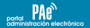 PAE portal administración electrónica