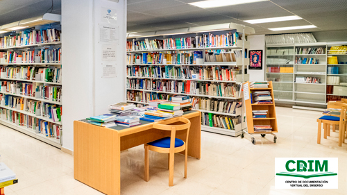 Imagen de la biblioteca del Imserso